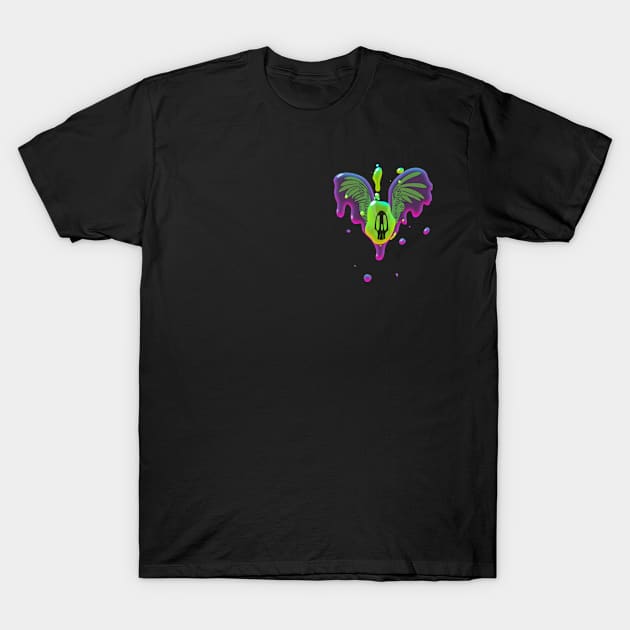 Slime Bird Halloween T-Shirt by Maze